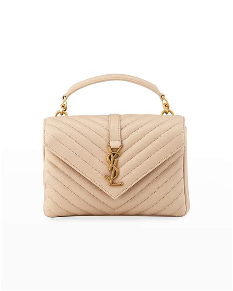 beige ysl tas|ysl lambskin handbags.